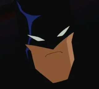 😐 emoji BATMAN Telegram sticker 14 of 100