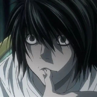 🍩 emoji L Lawliet ؛ @Packies Telegram sticker 10 of 80