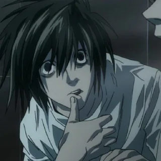 🍩 emoji L Lawliet ؛ @Packies Telegram sticker 17 of 80