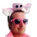 🐷 emoji Green Day Incredible Stickers Telegram sticker 13 of 25