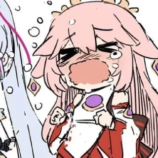 🌟 emoji Яэ Мико Telegram sticker 12 of 71