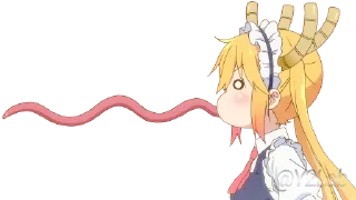 😋 emoji Kobayashi Telegram sticker 9 of 83