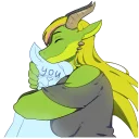 🤗 emoji Sukola The Dragon Telegram sticker 4 of 16