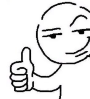 Sticker from Also my honest reaction