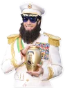 😀 emoji Borat, General Aladeen, Brüno etc. Telegram sticker 11 of 20