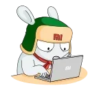 🤓 emoji Xiaomi Animals Telegram sticker 21 of 29