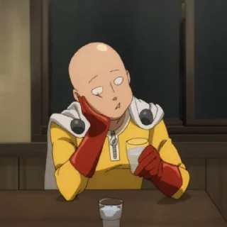 🔗 emoji One Punch Man | @StickIt Telegram sticker 16 of 75