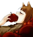 🍎 emoji holo Telegram sticker 24 of 120