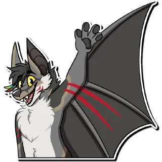 👋 emoji Bat Hatti Telegram sticker 2 of 61