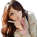 😜 emoji @Loveoops_art Telegram sticker 17 of 120