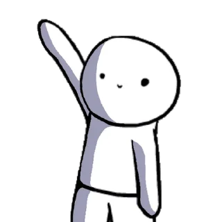 ✋ emoji white face @farsisticker Telegram sticker 21 of 21