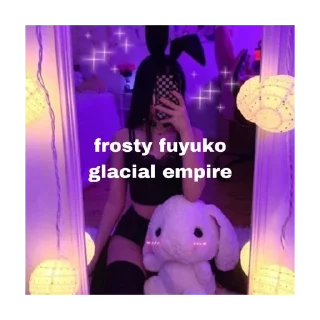 🫶 emoji Frosty Fuyuko Telegram sticker 5 of 50