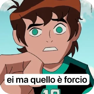 🫥 emoji ben 10 Telegram sticker 24 of 30