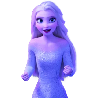 🌚 emoji Elsa Telegram sticker 17 of 54