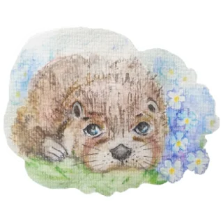 🥺 emoji Otters of Belarus Telegram sticker 14 of 26