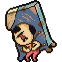 💵 emoji Lisa Telegram sticker 5 of 15