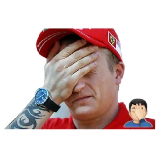 🤦‍♂️ emoji KIMI IS EVERYWHERE! Telegram sticker 16 of 30