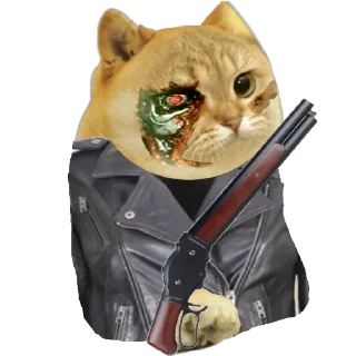 👨‍🎤 emoji Cate The Cat Telegram sticker 19 of 58