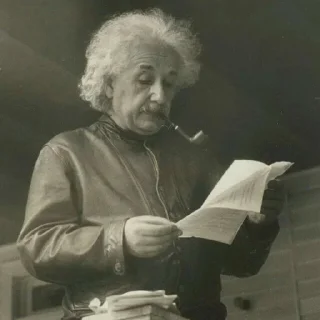 📑 emoji Albert Einstein Telegram sticker 21 of 30