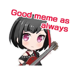 👌 emoji BanG Dream! Custom Stickers Telegram sticker 19 of 53