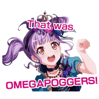 😆 emoji BanG Dream! Custom Stickers Telegram sticker 24 of 53