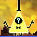 ❓ emoji Bill cipher Telegram sticker 5 of 21