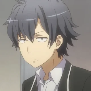 🎲 emoji ☕️Hikigaya, Hachiman☕️ @xxTokyo_Art Telegram sticker 18 of 70