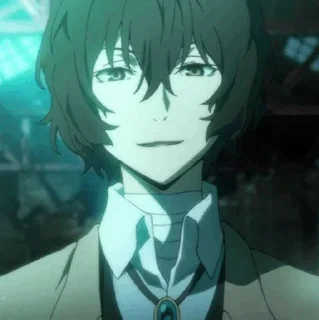🖤 emoji Dazai [@Shinigami] Telegram sticker 9 of 41