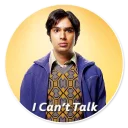 😶 emoji The Big Bang Theory - By Theodor Telegram sticker 20 of 77