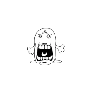 😧 emoji deranged Telegram sticker 8 of 79
