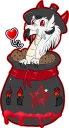 🐉 emoji Perla Argentea Telegram sticker 5 of 21