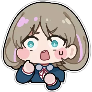 😨 emoji Tang Keke Telegram sticker 12 of 45