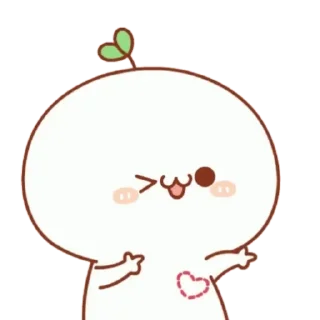 😘 emoji Mochi Telegram sticker 15 of 82