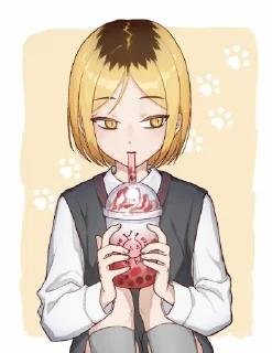 🥢 emoji Kenma Telegram sticker 10 of 23
