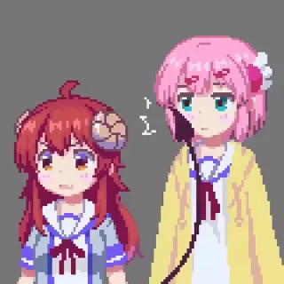 👾 emoji anime @stickerowo @goats_meme Telegram sticker 21 of 50