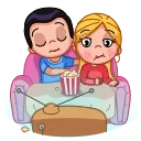 😱 emoji LoVE-5 @Stickersnew Telegram sticker 9 of 32