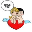 Sticker from LoVE-5 @Stickersnew