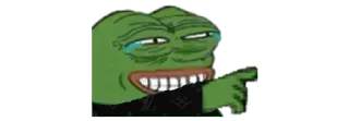 🖤 emoji pepe frog - @itfreaky Telegram sticker 15 of 54