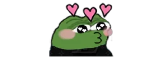 🖤 emoji pepe frog - @itfreaky Telegram sticker 22 of 54