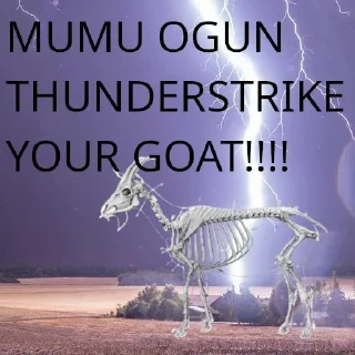 Sticker from MUMU OGUN (By Grease Machine)