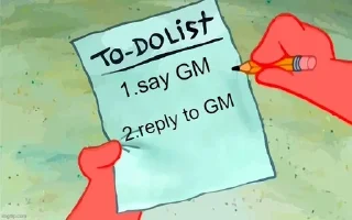🌟 emoji gm say it back Telegram sticker 17 of 120