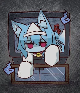 👻 emoji Kitsune | @Onishiki @OniGP Telegram sticker 15 of 89
