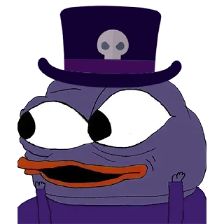 👀 emoji Voodoo Pepes Telegram sticker 15 of 31