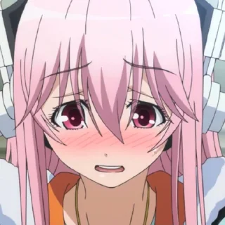 😳 emoji super sonico @stickerspackanime Telegram sticker 9 of 75