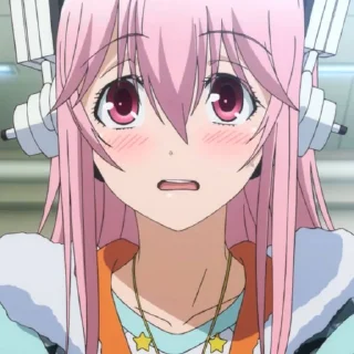 😖 emoji super sonico @stickerspackanime Telegram sticker 8 of 75