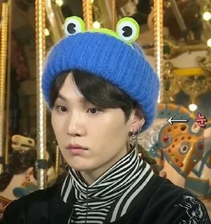 🤔 emoji min yoongi Telegram sticker 19 of 30