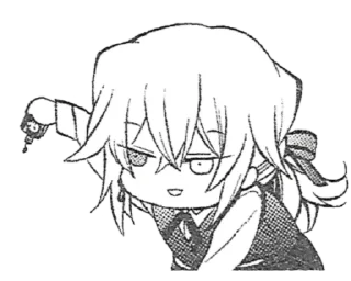 😌 emoji Pandora Hearts Telegram sticker 20 of 67