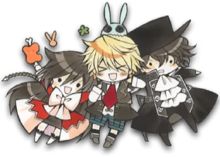 😆 emoji Pandora Hearts Telegram sticker 5 of 67