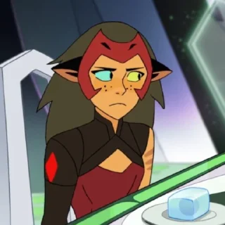 😕 emoji She-ra Telegram sticker 24 of 120