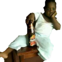 😑 emoji Naija reality Telegram sticker 15 of 90